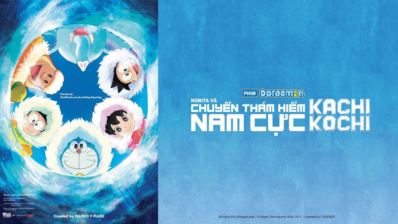 Xem phim Doraemon: Nobita và Chuyến Thám Hiểm Nam Cực Kachi Kochi Vietsub HD
