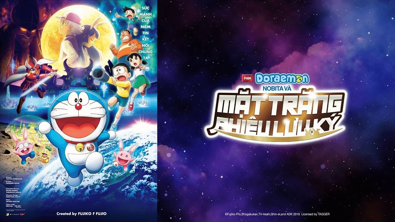 Xem phim Doraemon: Nobita và Mặt Trăng Phiêu Lưu Ký Vietsub HD