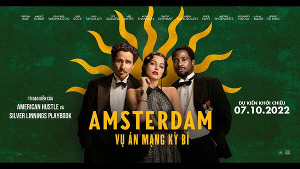 Poster phim Amsterdam: Vụ Án Mạng Kỳ Bí