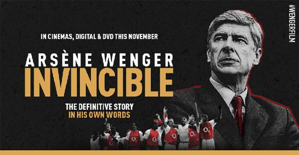 Poster phim Arsène Wenger: Bất Khả Chiến Bại