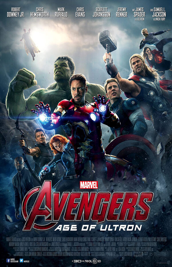Poster phim Avengers: Đế Chế Ultron