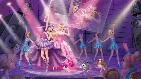 Poster phim Barbie: The Princess & the Popstar