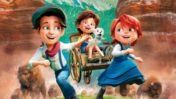 Poster phim Bộ Ba Sửu Nhi Đại Náo Mỏ Vàng