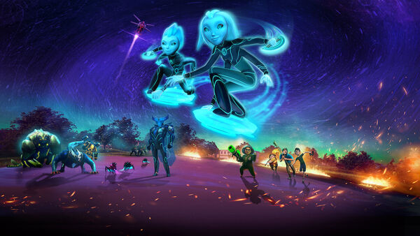 Poster phim Bộ ba trời giáng: Câu chuyện ở Arcadia (Phần 1)