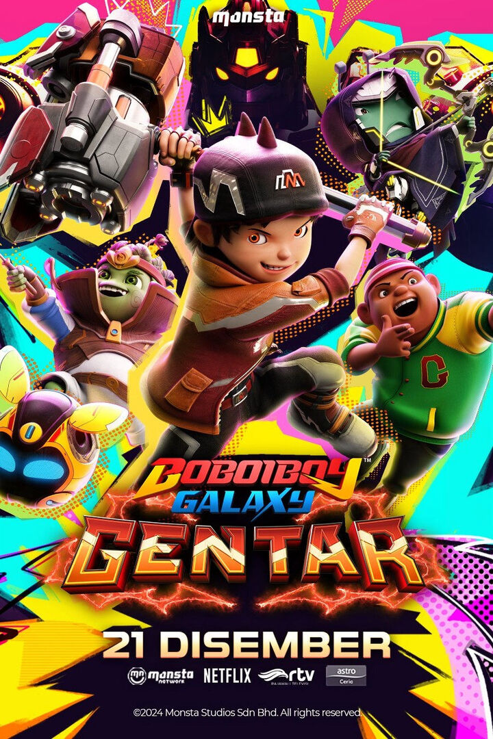 Tập 1 phim Boboiboy Galaxy Gentar (Phần 4)