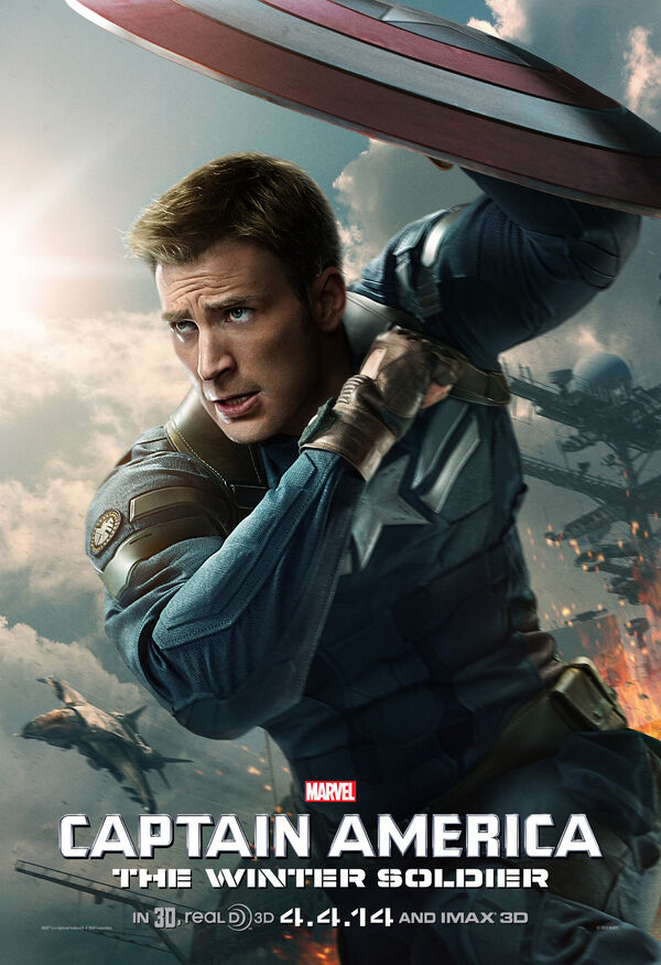 Poster phim Captain America 2: Chiến Binh Mùa Đông