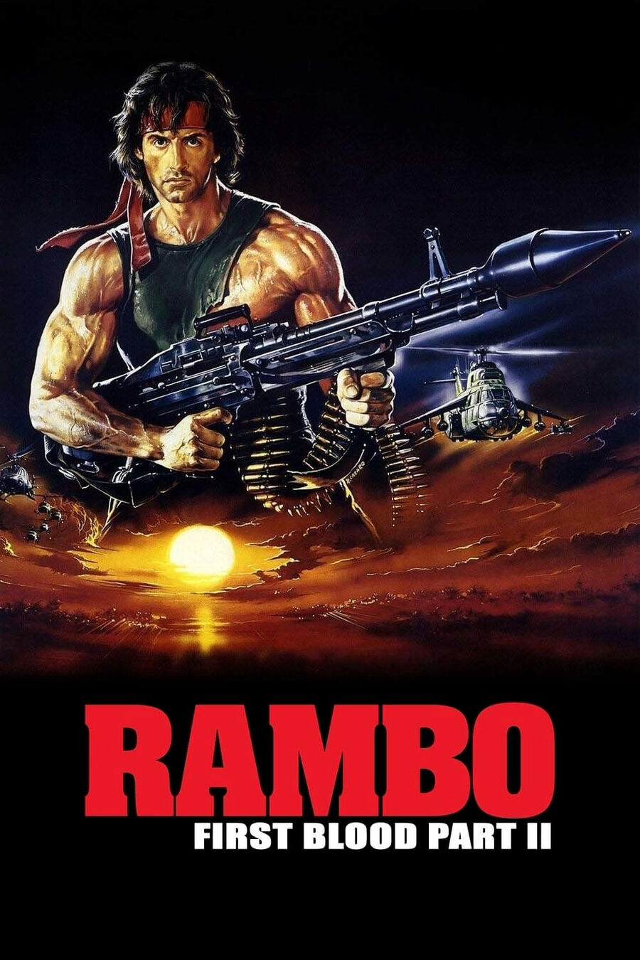 Hình ảnh phim Chiến Binh Rambo 2