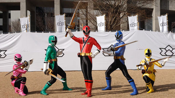 Poster phim Chiến Đội Thần Kiếm Shinkenger