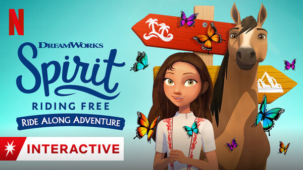 Poster phim Chú ngựa Spirit: Tự do rong ruổi – Cuộc phiêu lưu trên lưng ngựa