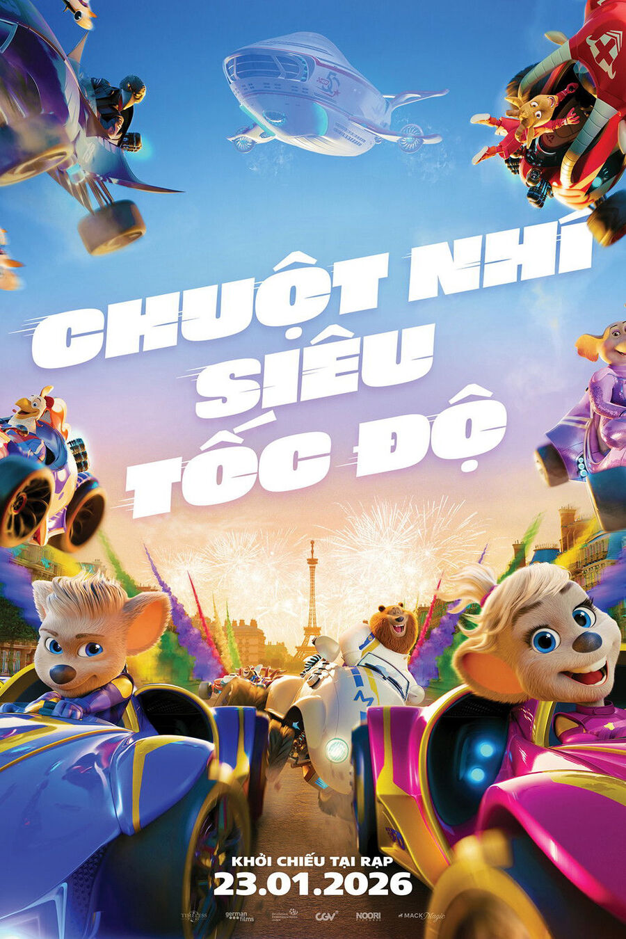 Hình ảnh phim Chuột Nhí Siêu Tốc Độ