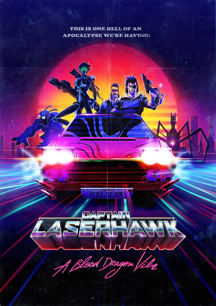Tập 1 phim Đội trưởng Laserhawk: Blood Dragon Remix