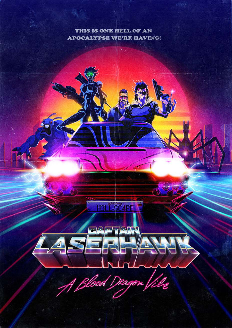 Hình ảnh phim Đội trưởng Laserhawk: Blood Dragon Remix