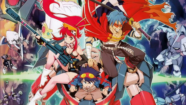 Poster phim Đột phá Gurren Lagann