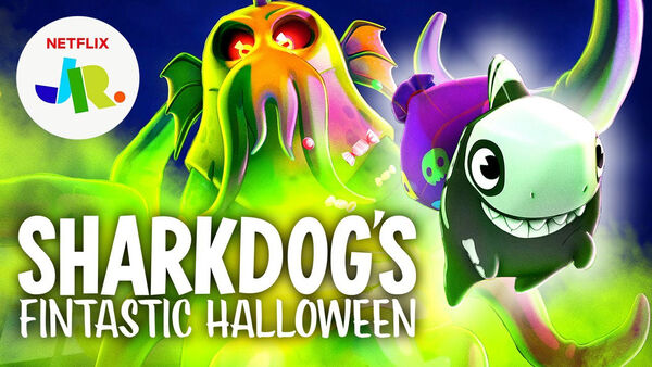 Poster phim Halloween tuyệt vời của Sharkdog