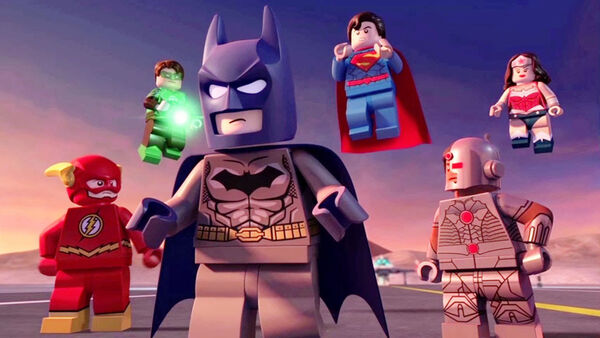 Poster phim LEGO DC Super Heroes – Justice League: Attack of the Legion of Doom!