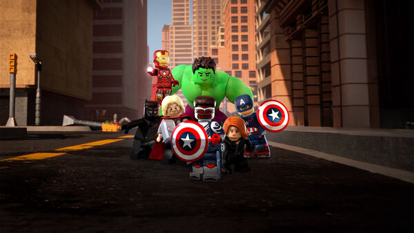 Poster phim LEGO Marvel Avengers: Code Red
