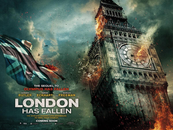 Poster phim London thất thủ