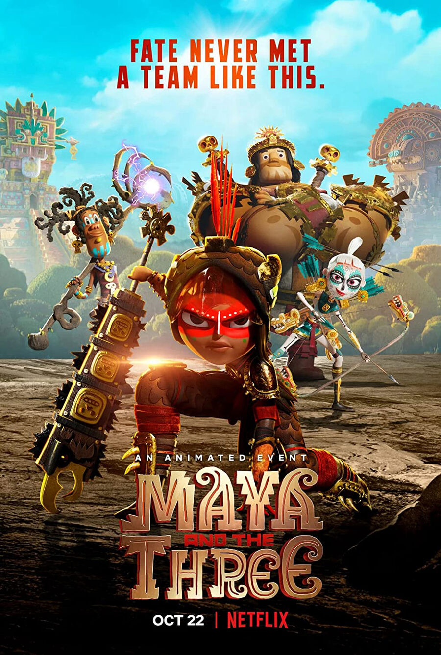Hình ảnh phim Maya Và Ba Chiến Binh Huyền Thoại
