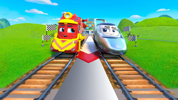 Poster phim Mighty Express: Cuộc đua tàu lửa