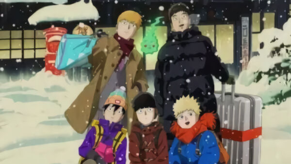 Poster phim Mob Psycho 100: The Spirits and Such Consultation Office’s First Company Outing – A Healing Trip That Warms the Heart
