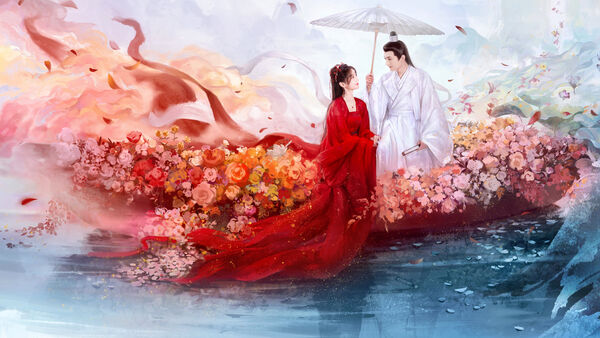 Poster phim Mùa Hoa Rơi Gặp Lại Chàng