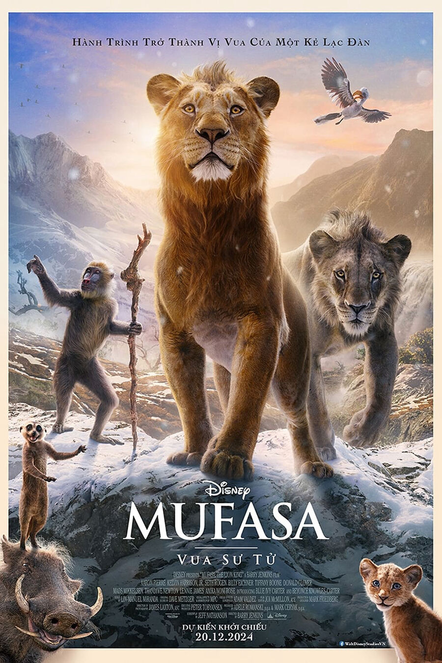 Hình ảnh phim Mufasa: Vua Sư Tử
