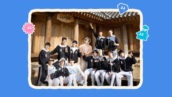 Poster phim NANA bnb cùng SEVENTEEN