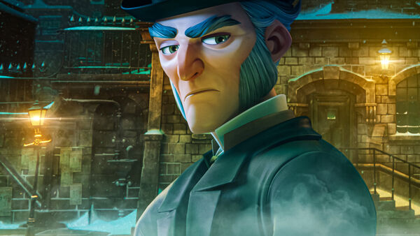 Poster phim Scrooge: Bài hát Giáng sinh