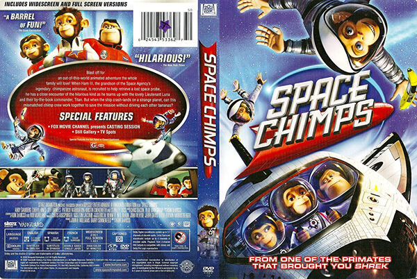 Poster phim Space Chimps