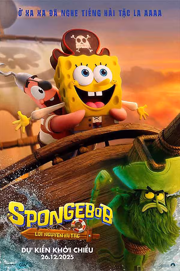 Hình ảnh phim SpongeBob: Lời Nguyền Hải Tặc