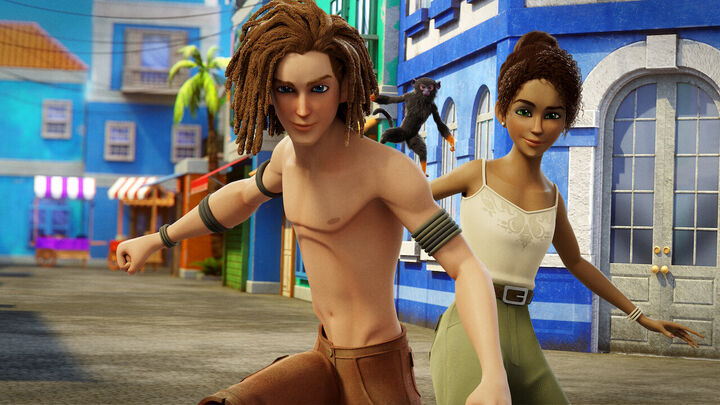 Tập 2 phim Tarzan và Jane (Phần 1)