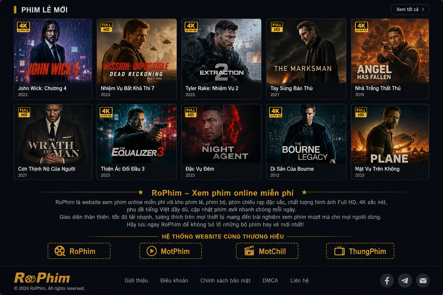 RoPhim - Kho phim mới cập nhật