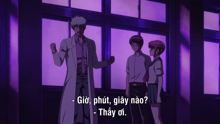 Tập 4 phim GINTAMA – Thầy Ginpachi Ở Lớp 3-Z