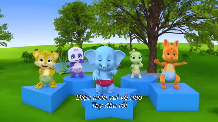 Tập 3 phim Giúp bé học từ vựng: Bài hát