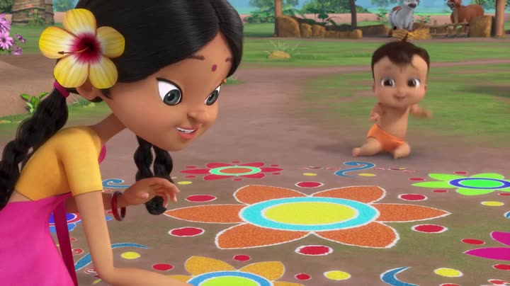Tập 1 phim Nhóc Bheem quả cảm: Lễ hội Diwali