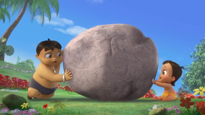 Hình ảnh tập 4 Nhóc Bheem quả cảm
