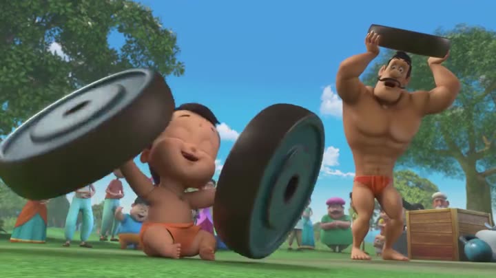 Hình ảnh tập 7 Nhóc Bheem quả cảm